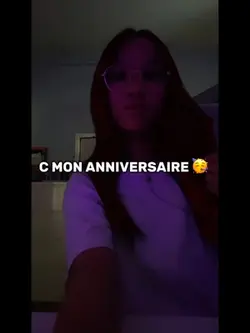 mon anniversaire 🥳