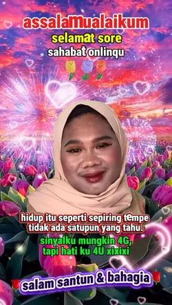 selamat sore bestie