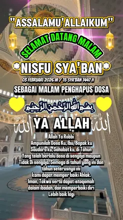 malam nisfu sya'ban 