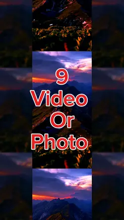 9 video or photo