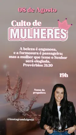 Culto mulheres 