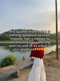 goodluck sa exam 