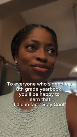I did stay cool 