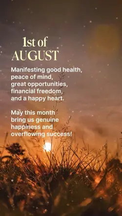 1st of august
