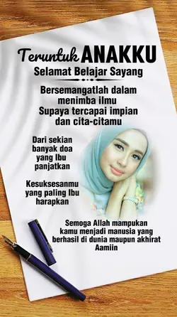 Teruntuk Anakku 