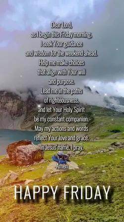 I seek Your guidance