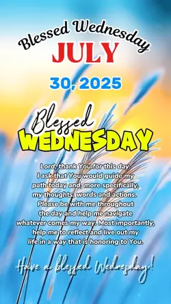 July 30/Wednesday 
