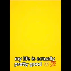 my life is pretty