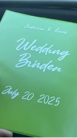 Wedding vlog