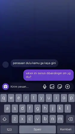 perasaan dulu kamu