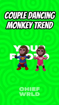 Dancing monkey trend