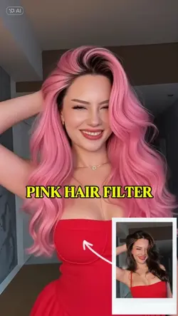 Pink Hair Filter 