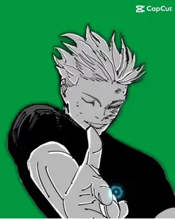 Gojo green screen 
