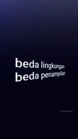 BEDA PENAMPILAN