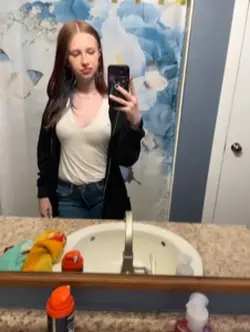 blurry face.