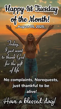 Happy 1st TUESDAY! 