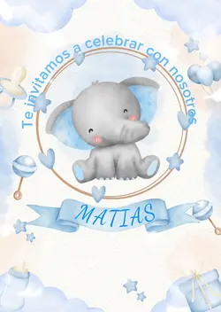 Baby Shower Elefante