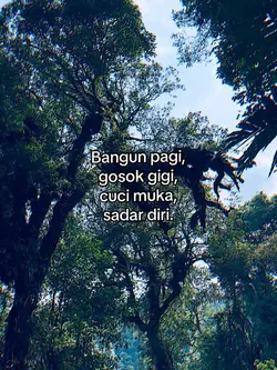 Bangun pagi gosok 
