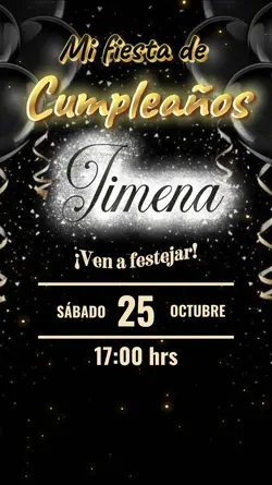 Invitación cumpleaño
