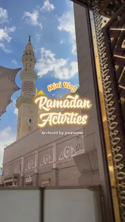 Ramadhan activities