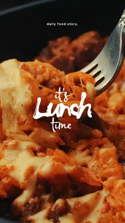 IT'S LUNCH TIME