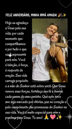Parabéns Irmã