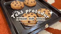 membuat soft cookies