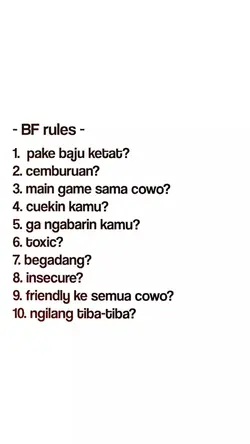 bf rules