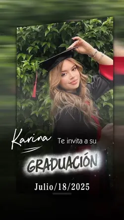 Invitación graduació