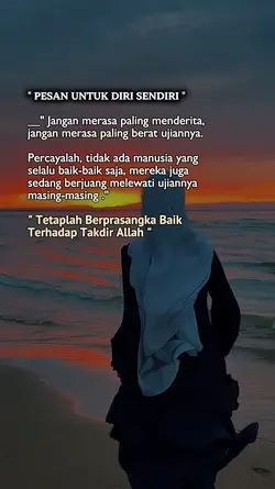 pesan untuk diri