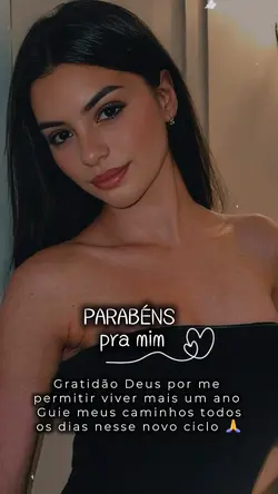 Parabéns pra mim