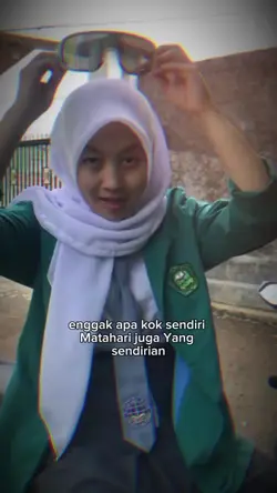 gak apa sendirian 