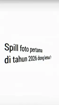 spill foto pertama 
