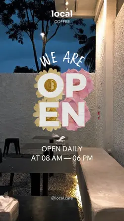 We Are Open