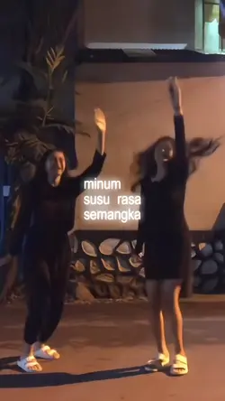 minum susu rasa 