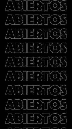 Estamos abierto
