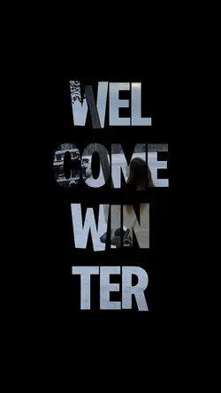 Welcome winter 