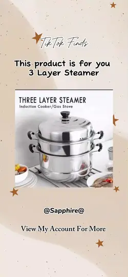 3 Layer Steamer 