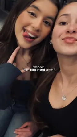 friendship should be