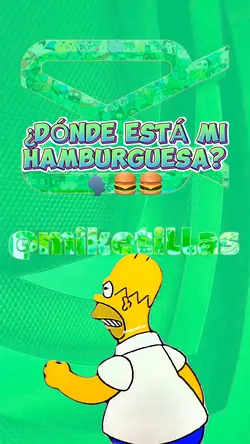 MI HAMBURGUESA HOMER