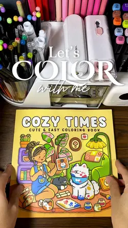 Let’s color with me