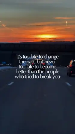 The past