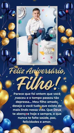 Aniversário Filho 