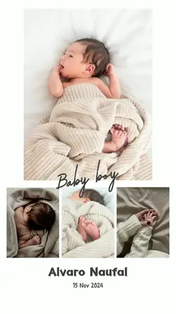Template bayi lahir