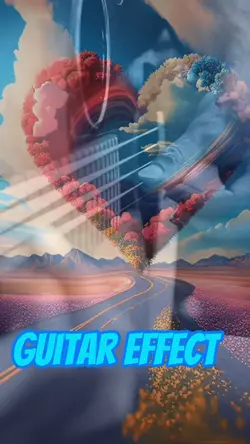Guitar Effect!❤️🔥🎸