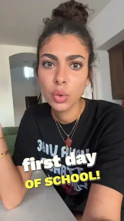 FIRST DAY OF SCHOOL