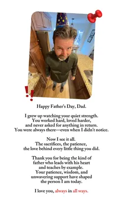 message for dad ₊˚⊹
