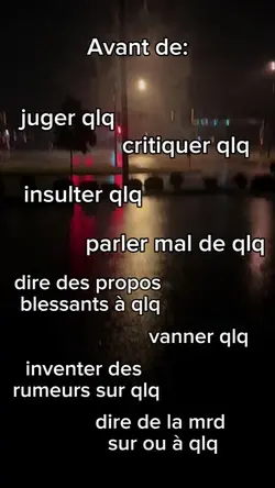 Souvenez vous de ça.