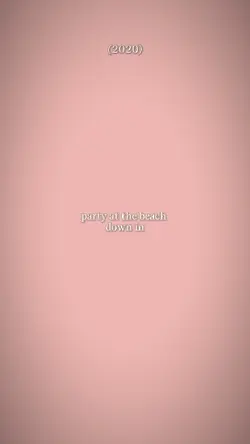 party at the beach