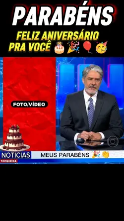feliz aniversário 